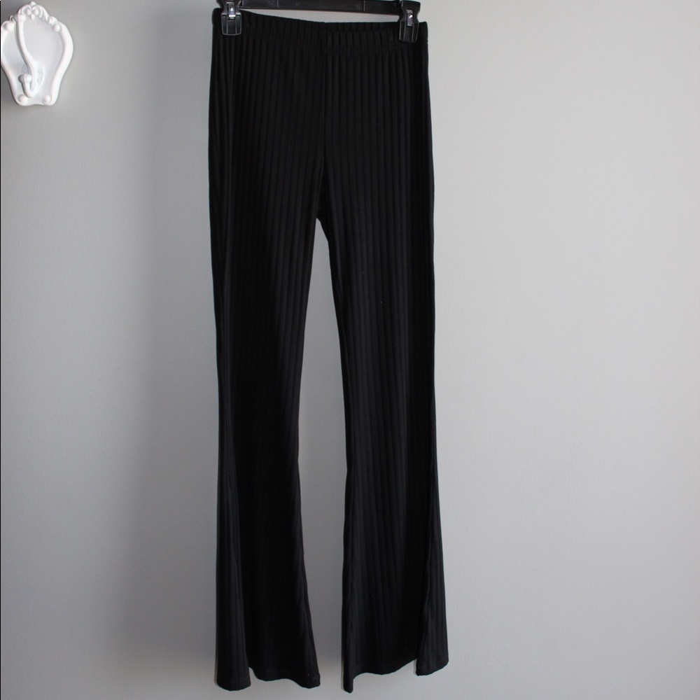 black flare pants